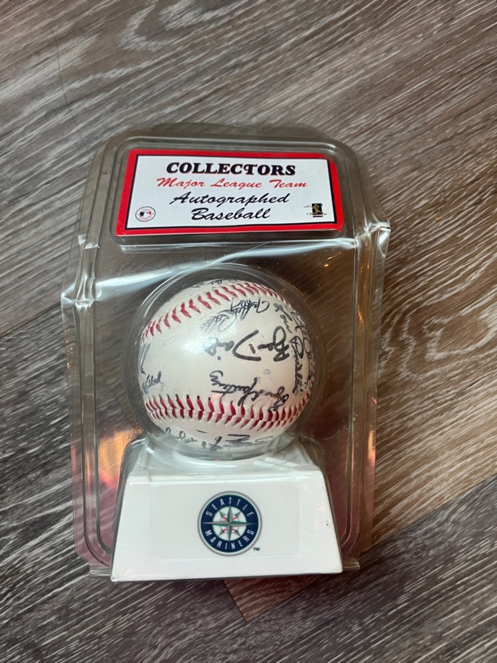 Seattle Mariners Major League Team Autographed Baseball